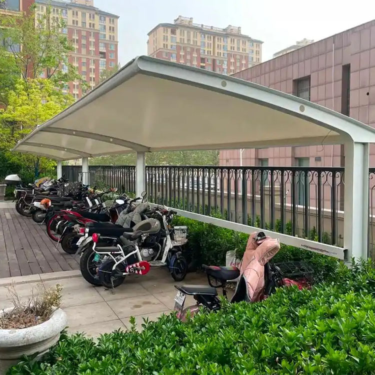 珙县膜结构电动车棚